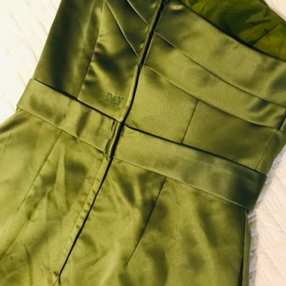 Vintage DaVinci One-Shoulder Dress - Picture 4 of 6